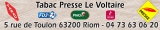 TABAC LE VOLTAIRE